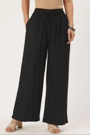 Black Ethnic Palazzos