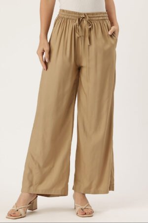 Almond Ethnic Palazzos